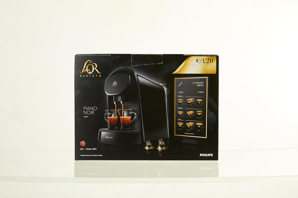 Machine à café à capsules L'OR Barista Original – Noir (LM8012/60) – vue 8 | Growory