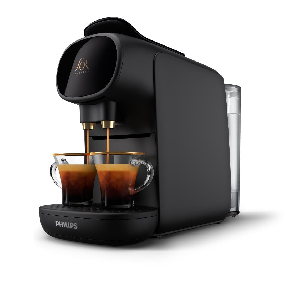 Machine à café à capsules L'OR Barista – Double Dose, Piano Noir (LM9012/66) – vue 1 | Growory