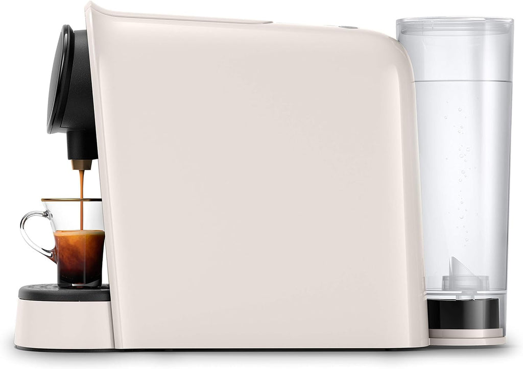 Machine à café à capsules L'OR Barista Original – Blanc Satiné (LM8012/00) – vue 3 | Growory