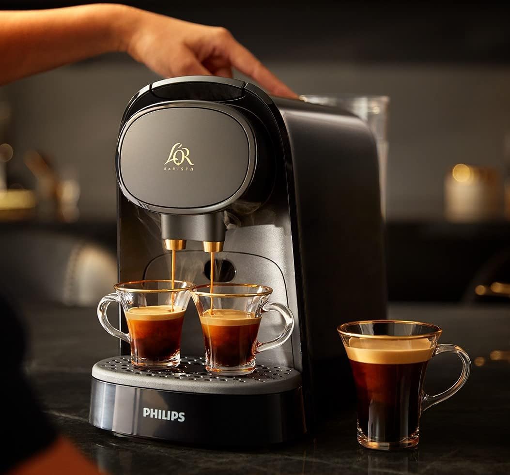Machine à café à capsules L'OR Barista Original – Noir (LM8012/60) – vue 6 | Growory