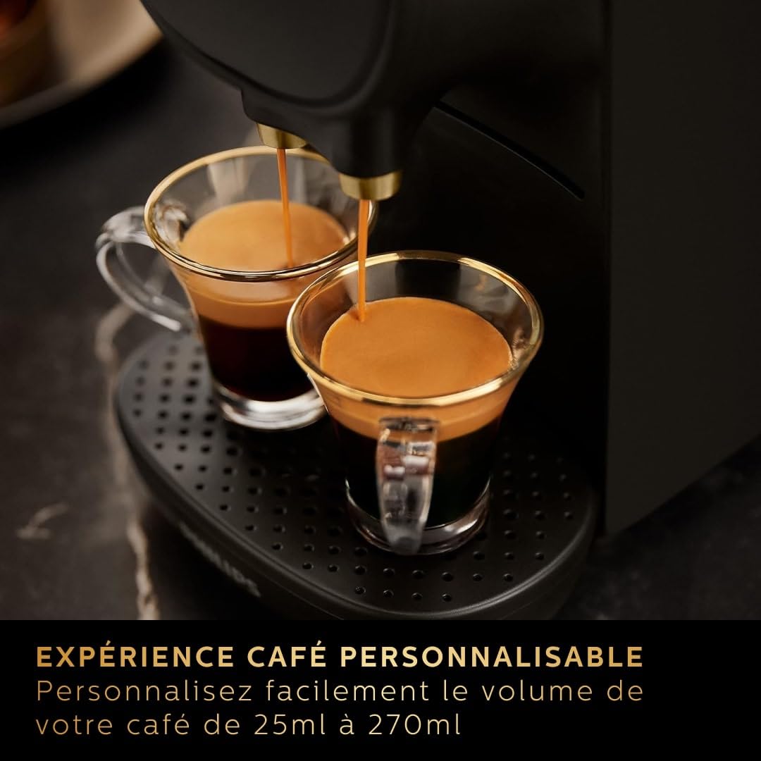 Machine à café à capsules L'OR Barista – Double Dose, Piano Noir (LM9012/66) – vue 6 | Growory