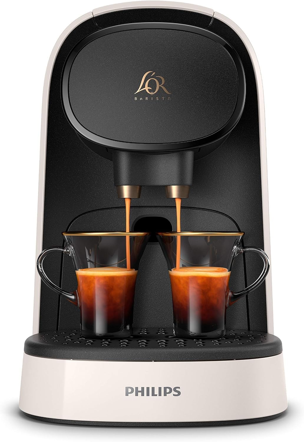 Machine à café à capsules L'OR Barista Original – Blanc Satiné (LM8012/00) – vue 2 | Growory